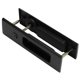 thumbnail image 2 of Juego de Cerradura de Puerta ANGGREK Accesorio de Puerta de Aleación de Zinc Negro Plata Cepillada, 2 of 8