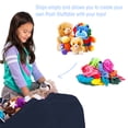 thumbnail image 2 of Posh Creations Bean Bag Stuffable Cover - Toy Organizer, Soft Cover, Kids, 3 ft, Blue, 2 of 3