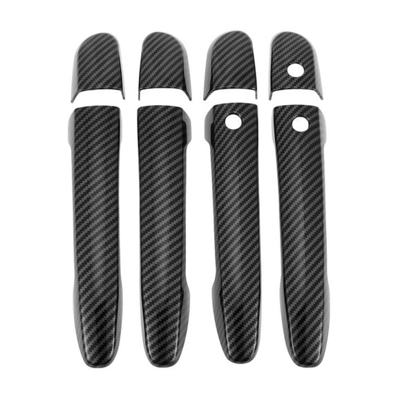 Unique Bargains Smart Car Door Handle Cover Trim,Side Door Handle Cover,for Mazda CX-3 2016-2022,ABS,Black,1 Set