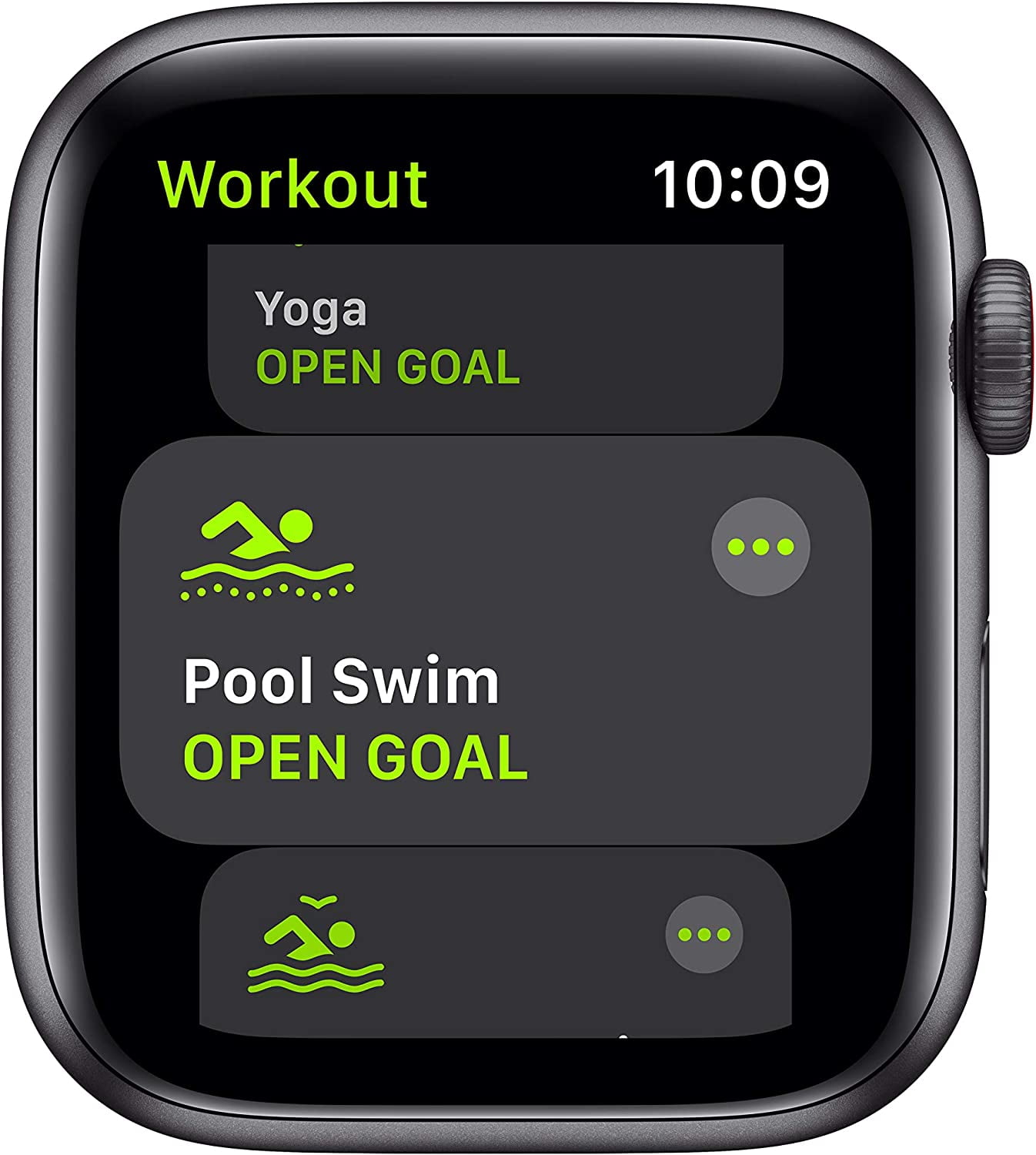 Apple Watch SE (1st Gen) GPS, 40mm Space Gray Aluminum Case with Midnight Sport Band - Regular