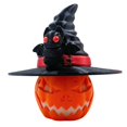 thumbnail image 2 of 3D Printed Halloween Pumpkin Witch Hat Ornament, Halloween Home Decor, Tabletop Shelf Display, Holiday Gift Accessory, Home Office Halloween Decoration Gift, Classic, 2 of 5