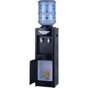 WSYW Hot & Cold Top Loading Water Dispenser, 5 Gallon Water Cooler Dispenser with Child Safety Lock, Ideal for Home Office Use, Black