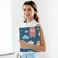 thumbnail image 6 of Bears with Rainbow Clouds 3 Ring Binders 1.5 inch Hardcover File Folders with Interior Pockets A4 Size Organizer for School Office Hospital, 6 of 8