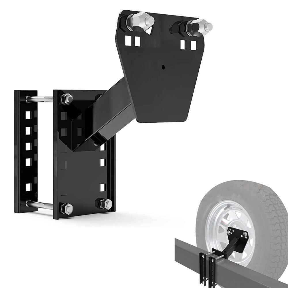Heavy Duty Trailer Spare Tire Wheel Mount Holder Carrier for 4 & 5 & 6