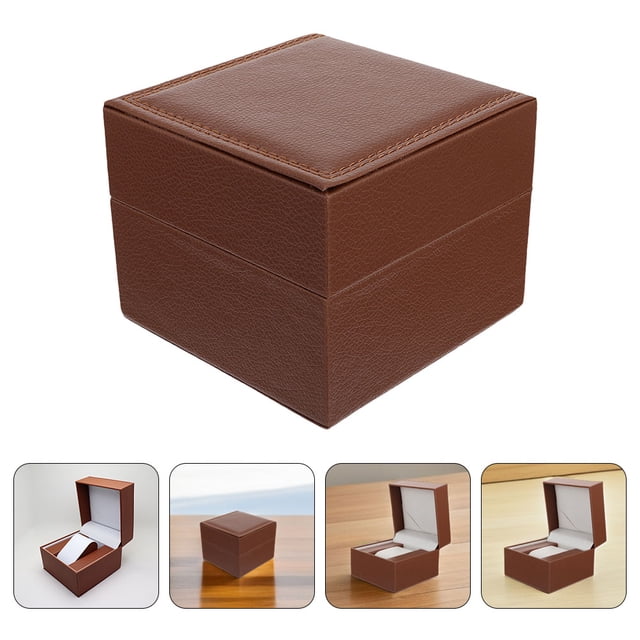 BESTYASH Estuche Portátil Color Café Para Y Joyería Con Interior De Y Resistente