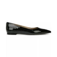 thumbnail image 3 of Sam Edelman Wanda Black Patent Pointed Toe Fashion Casual Slip On Flat Shoes, 3 of 4