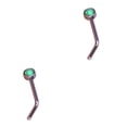 thumbnail image 3 of Langgg Nez Clous Style Simple Femme Habillage Décoration Accessoire Mode Acier Inoxydable Vis en Forme de L Type 1 Type7 NO7, 3 of 6