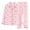 Pink, variant on ibuvkizy Womens Pajama Sets,Silk Pajamas for Women Summer Womens Loungewear,Button Casual Long Sleeve Tops Loose Printing Pants Home Clothing Pajamas Set,Women's Fashion Gifts