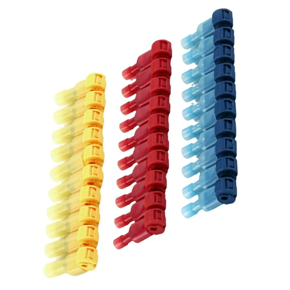 Easy Splices Wire Terminals set Insulated T-Tap Connectors & Male Disconnects