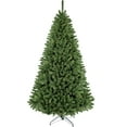 thumbnail image 1 of Arbre de Noël 5 Pieds, Épinette Premium Pré-Éclairé Arbre de Noël Artificiel avec 200 Lumières, 539 Branches, 1 of 8