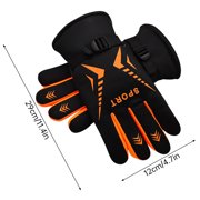 Feledorashia Men's Gloves Winter Warm Touchscreen Gloves Outdoor Sport Ski Gloves Mens Winter Accessories Birthday Gifts