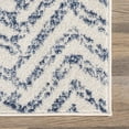 thumbnail image 4 of nuLOOM Tapis de Course Géométrique Rosanne, 2' 8" x 8', Bleu, 4 of 4