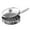 B, variant on Non-Stick Pan For Cooking Stainless Steel Frying Pan With Lid Ideal For Home And Outdoor Cooking Durable Easy To Clean Eggs And Steaks