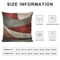 thumbnail image 5 of COMIO Abstract Spiral Throw Pillow Covers Retro Burgundy Red Gray Geometric Stripes Lines Cushion Covers for Teens Men Women Modern Simple Style Cushion Cases for Living Room Couch, 5 of 5