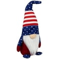 thumbnail image 4 of Northlight Patriotic Gnome with Stars and Stripes - 9.5" - Red, White and Blue, 4 of 5