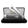 thumbnail image 4 of Case xx Tortoise Shell Gray Bone Trapper Stainless Pocket Knife Knives, 4 of 4
