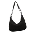 thumbnail image 3 of Bolso de hombro para mujer Sunnimix gran capacidad acolchado ligero duradero Negro 32 cm x 30 cm x 11 cm, 3 of 6