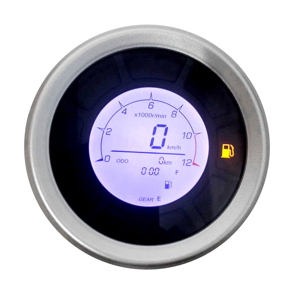 Universal Motorcycle 12000RPM 199km/h LCD Digital 95mm Odometer