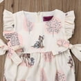 thumbnail image 5 of Fashion Newborn Baby Girl Deer Romper Bodysuit Jumpsuit Clothe Outfit Sunsuit Pink 18-24 Months, 5 of 6