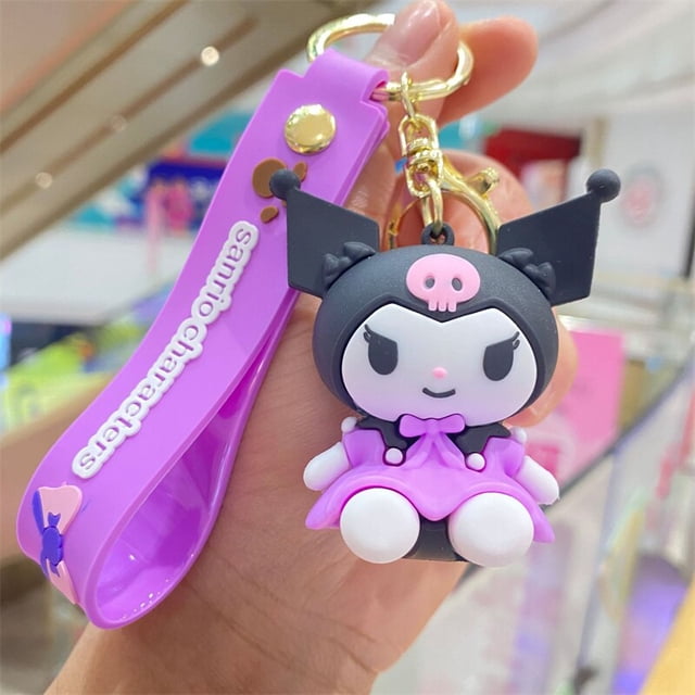 LLavero de Hello Kitty Sanrio para mujer, llaveros colgantes de Anime, juguetes Kawaii para niños, regalos de cumpleaños, novedad de 2023 Fivean unisex