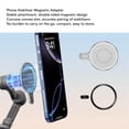 thumbnail image 4 of Smartphone Magnetic Adapter, Aluminium Alloy Phone Stabilizer Magnetic Adapter Rustproof Stable Adsorption Lightweight  for OM Stabilizer, 4 of 7
