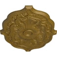 thumbnail image 3 of 36"W x 26"H x 1 1/2"P Pesaro Ceiling Medallion, Hand-Painted Gold, 3 of 4
