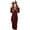 Wine, variant on TBWNWG Girls Winter Hooded Romper Jumpsuit Soft Reindeer Design Warm Cozy Playwear For Toddler Kids,Size 2-3 Years