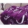 thumbnail image 3 of Wonderful Grandma Throw Blanket | Best Grandma Gifts | Wrap Your Grandmother with Love and Inspirational Words | Comfort Grandma Blanket Mothers Day Birthday Gifts for Grandma (Purple, Flannel), 3 of 6
