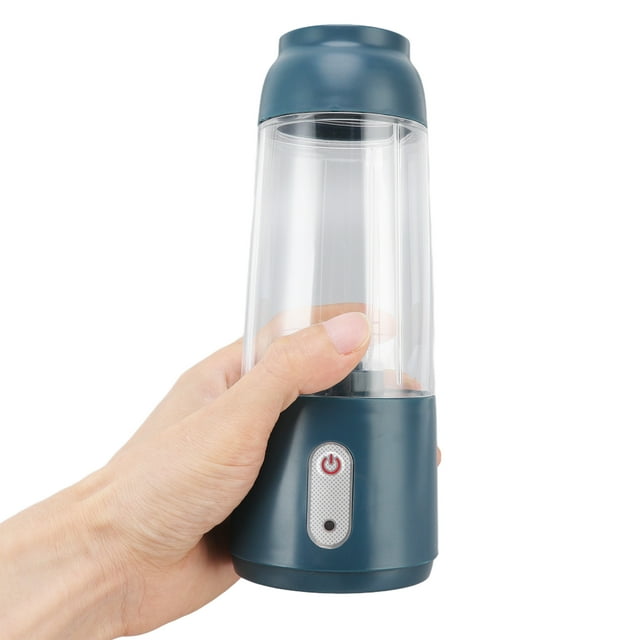Portable Blender, Electric Juicer Cup One Click Operating USB Charging Handheld Juicer Cup with Stainless Steel Blades for Kitchen