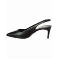 thumbnail image 2 of M by Bruno Magli Rima Leather Slingback Pump, 6, Black, 2 of 5