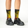thumbnail image 4 of Yiaed Cactus Flowers Print Crew Socks for Boys Girl Crew Athletic Half Sport Running Breathable Socks Lightweight Stretch Kid's Socks, 4 of 6