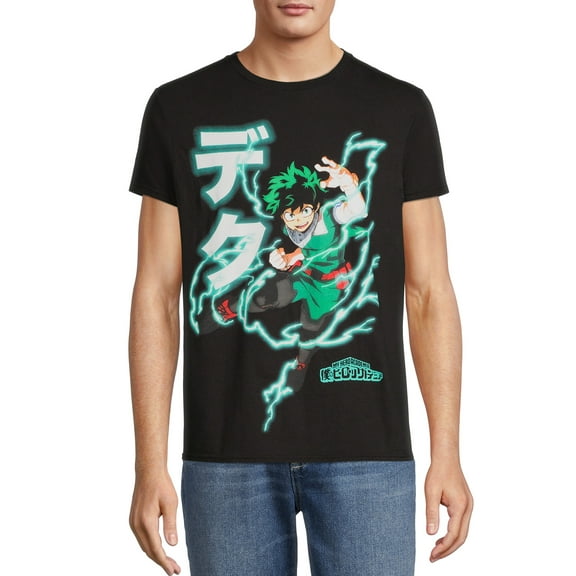 My Hero Academia Men's Izuku Midoriya Graphic Tee