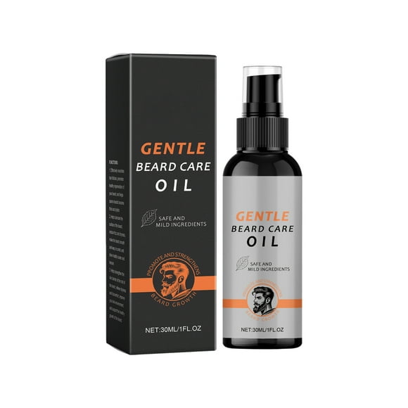 FcBaudy Men's Beard Oil Moisturising Thick Soft Shiny Strong Nourishing Soothing Hydrating Moisturizing Shrinking Pores Beard Oil 30ml beard Care