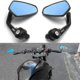 thumbnail image 2 of Motorcycle Rear View Mirror Bar End Mirrors Motorcycle Handlebar Tip Rearview Mirror For Ktm Duke 790 Rc390 890 1290 690duke390 Hao, 2 of 5