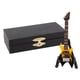 thumbnail image 2 of Bajo Eléctrico De Bajo, Mini Guitarra Mini Guitarra De Madera En Mini Guitarra Eléctrica Con Caja Para Adornos, 2 of 7