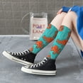 thumbnail image 5 of Naloa Fun Octopus Thigh High Socks Extra Long Stretchy Sock Women Over Knee High Opaque Stocking Daily Wear, 5 of 6