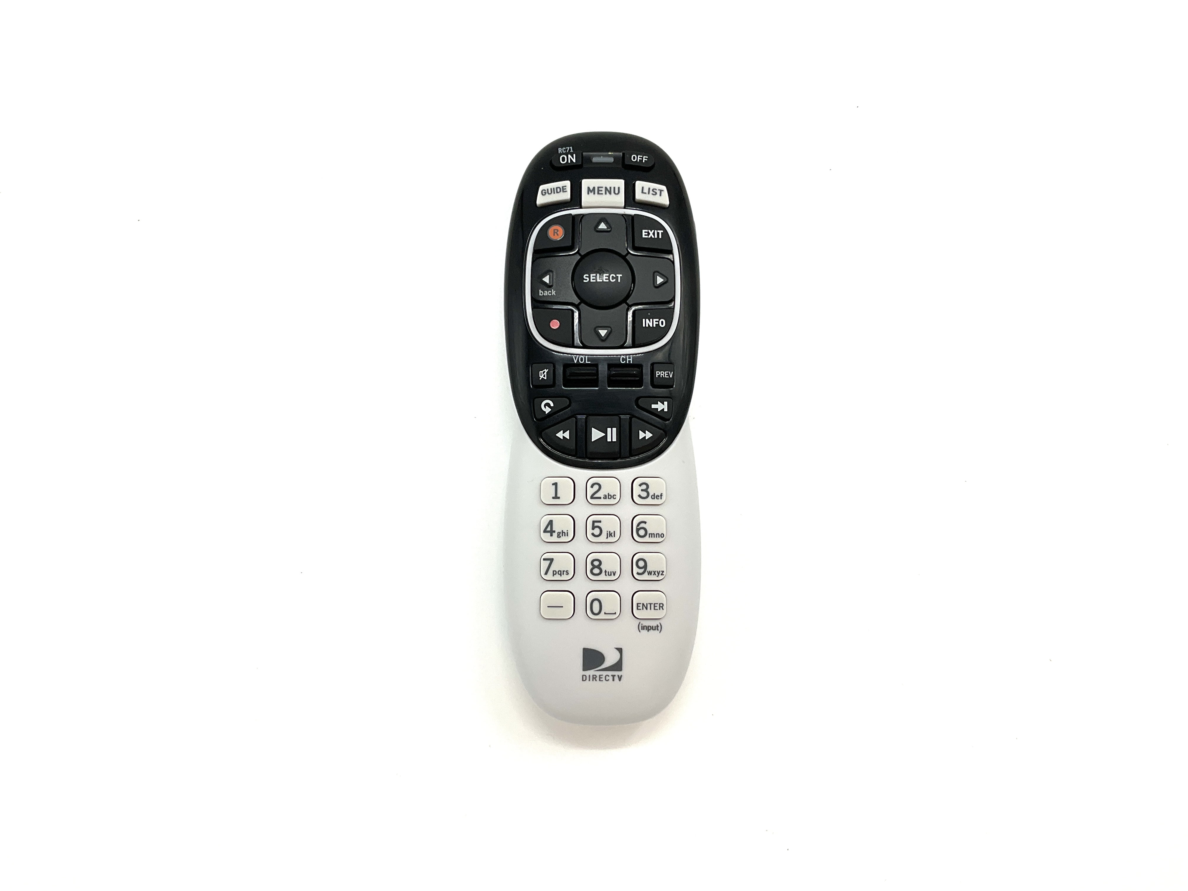 (1 Pack) Replacement DirecTV RC71 IR RF Remote Control for DirecTV