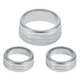 thumbnail image 4 of 3 Pcs Auto Knobs Ring Car Cover Decoration Accessories, 4 of 8