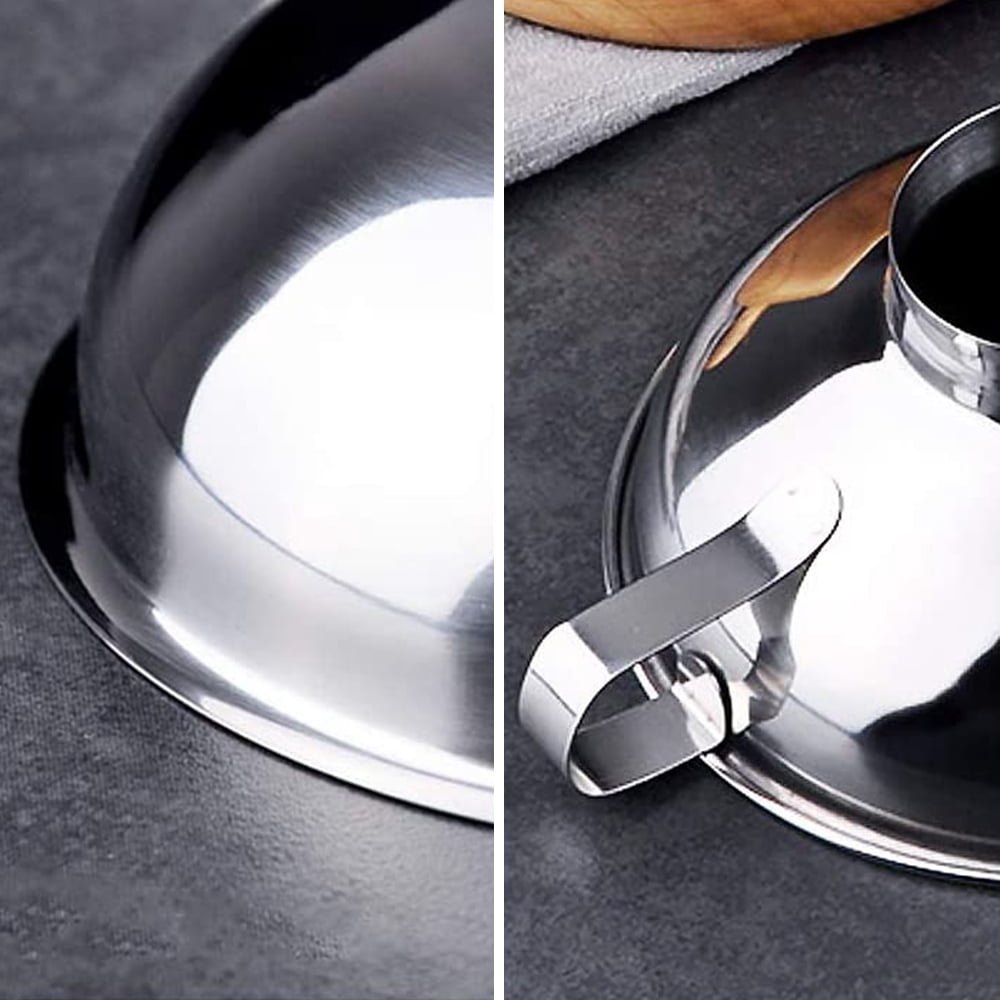 Set De 2 Entonnoirs En Inox Pour Mise En Conserve - Grand (14,8 Cm) Et Petit (10,5 Cm) - Avec Poignée, Accroche-mur - 9