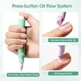thumbnail image 6 of Gellen Cuticle Oil Pusher Pen, Ceramic Cuticle Remover Pen, Refillable Nail Oil Pen, Nail Care Pen for Hangnails & Dry Nails, Nourish & Strengthen Nails, Easy & Mess-Free Cuticle Pusher Manicure Tool, 6 of 10