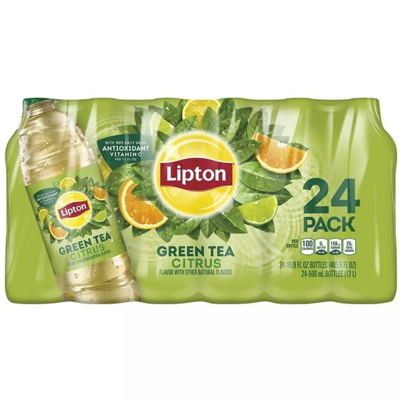 Lipton Green Tea with Citrus - 24/16.9oz bottles