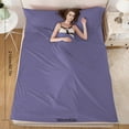 thumbnail image 2 of Sleeping Bag Liners Lightweight Travel Camping Sheet Sleep Bag Liner Adults Lightweight Warm Weather Hotel Compact Portable Sleeping Sack Indoor Outdoor Hostels Traveling Backpacking Hiking Blankets, 2 of 18