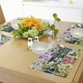 thumbnail image 4 of Ambesonne Tree Place Mats Set of 4, Spring Scenery Collage, Standard Size, Multicolor, 4 of 6