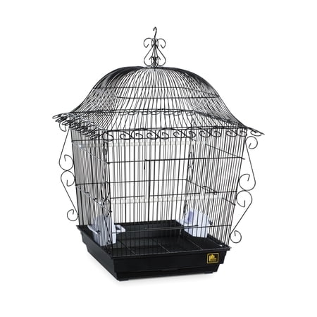 Prevue Pet Products Scrollwork Bird Cage - Black 220BLK