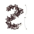 thumbnail image 3 of Artificial Plum Cimicifuga Seeded Fall Garland Vine 6Ft Cimicifuga Ramosa Leaf Plant for Festival Fireplace Mantle Garden Autumn Home Decoration, 3 of 4