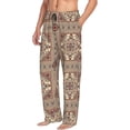 thumbnail image 5 of Cauagu Fashion Tatreez1 Mens Pajama Pants Sleep & Lounge Pants,PJ Bottoms with Pockets-Medium, 5 of 7