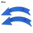 thumbnail image 1 of Remove Without Tools Wide Range Of Uses Bike Reflectors Bicycle Accessories Green Plastic Red White Approx.15cm, 1 of 9