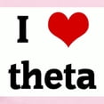 thumbnail image 2 of CafePress - I Love Theta Infant Bodysuit - Baby Light Bodysuit, Size Newborn - 24 Months, 2 of 4