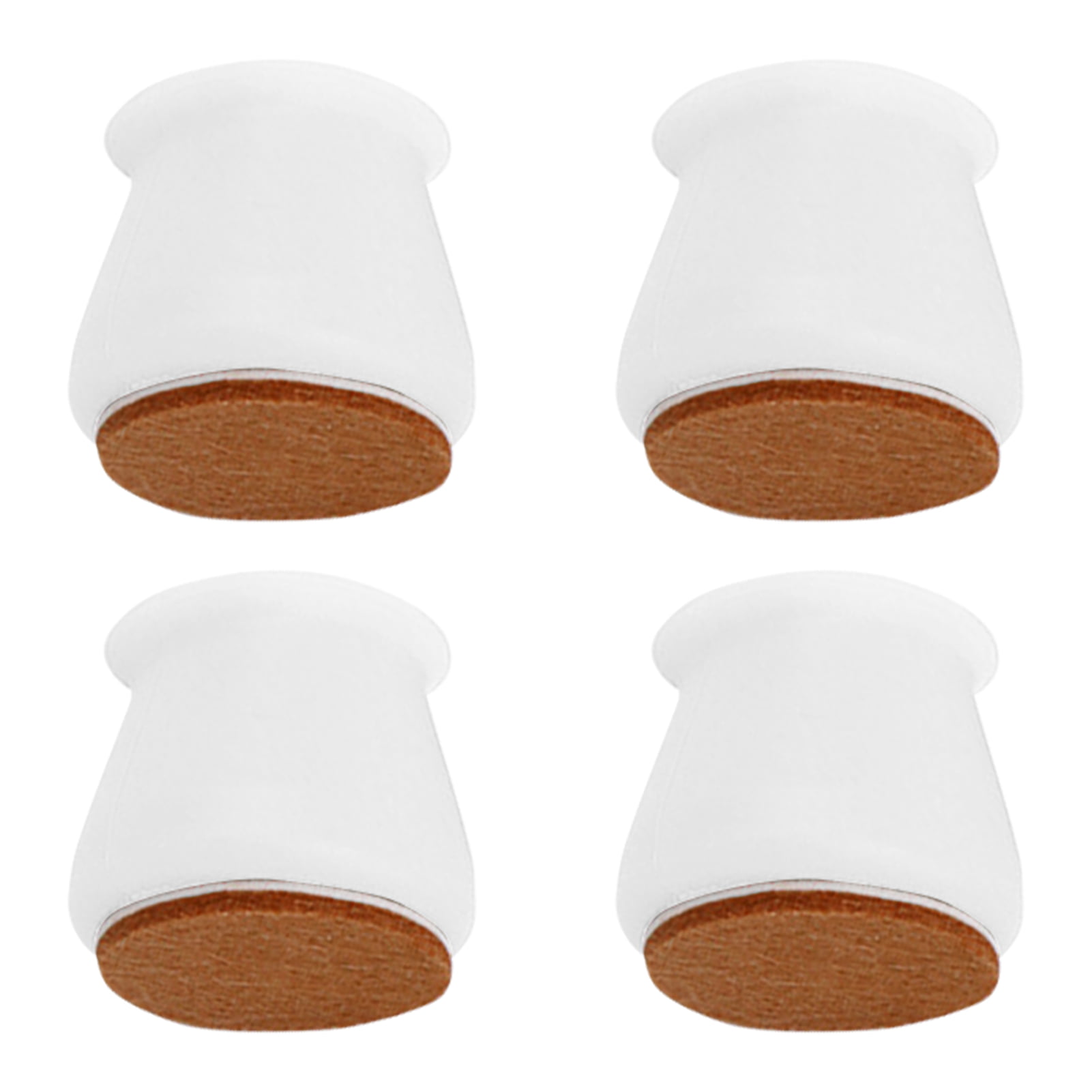 Details about   4pcs Silicone Felt Table Chair Foot Protective Cover Home Floor Protector Set ^& 