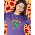 thumbnail image 2 of Cinco De Mayo Number Five Shaped T-Shirt Women -Image by Shutterstock, Female XX-Large, 2 of 4